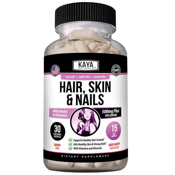 Hair Skin and Nails Supplement – Beauty Support for Strong Hair, Glowing Skin & Healthy Nails – Daily Beauty Formula for Women & Men
