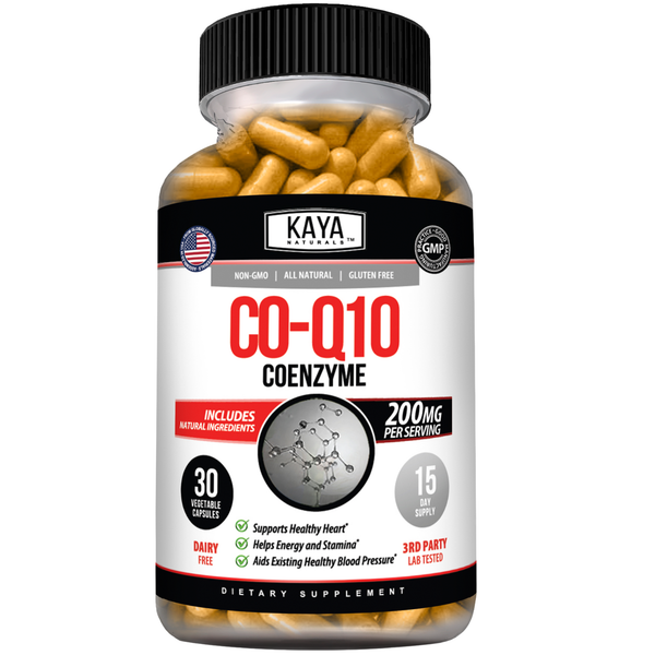 CoQ10 Supplement – Daily Cellular Energy & Heart Wellness Support – Antioxidant Formula for Men & Women
