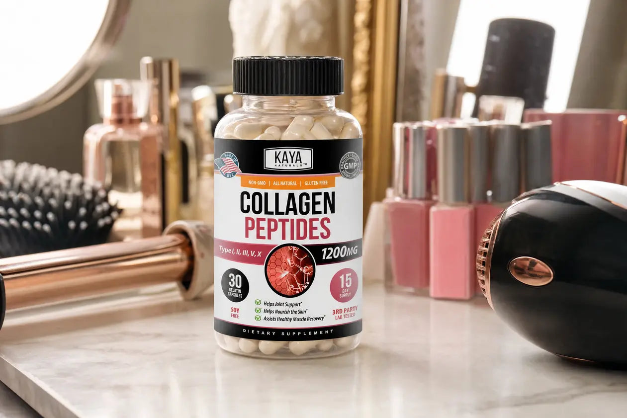 The Benefits of Collagen Peptides: How They Support Healthy Hair, Skin, Nails, and Joints