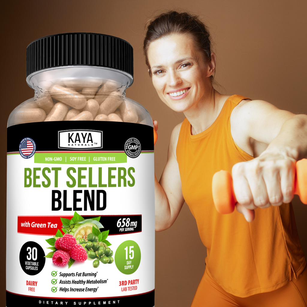 Kaya Naturals Best Sellers Blend - Energy, Metabolism & Active Lifestyle Support