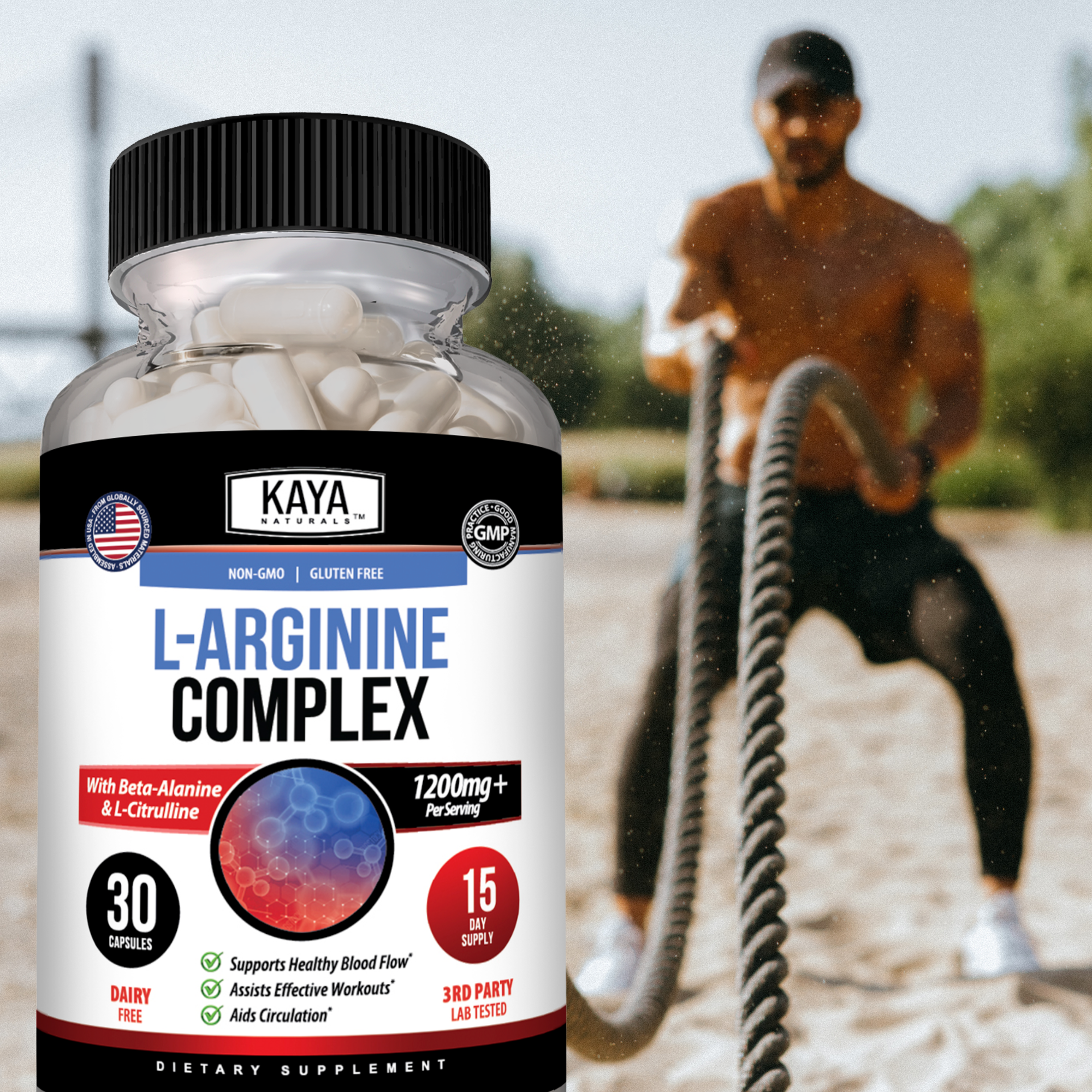 L-Arginine – Circulation, Performance & Wellness Support