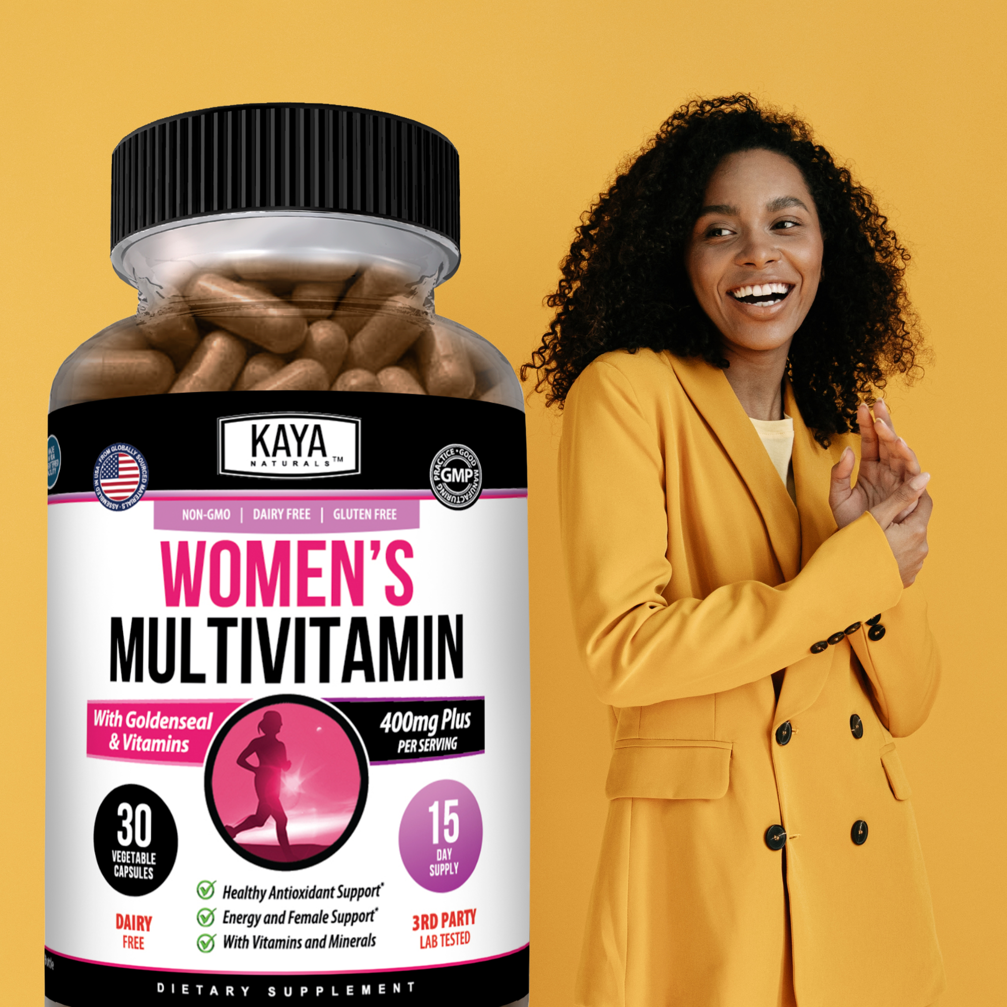Women’s Multivitamin – Daily Wellness, Energy & Immune Support