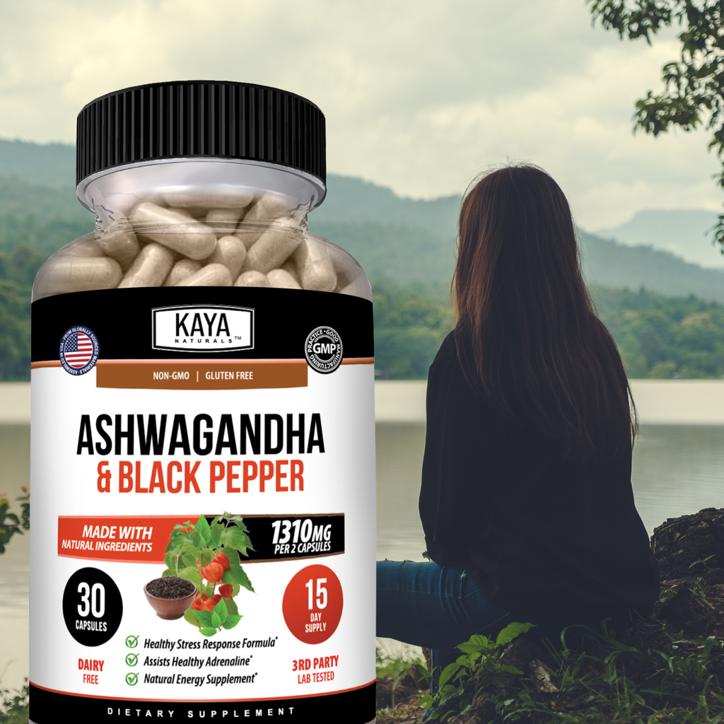 Ashwagandha with Black Pepper – Stress, Mood & Daily Wellness Support