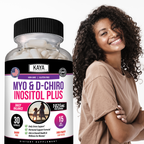 Myo & D-Chiro Inositol Plus – Women’s Hormonal Balance Support – Ovarian Health & Daily Wellness – Vitamin B8 Complex