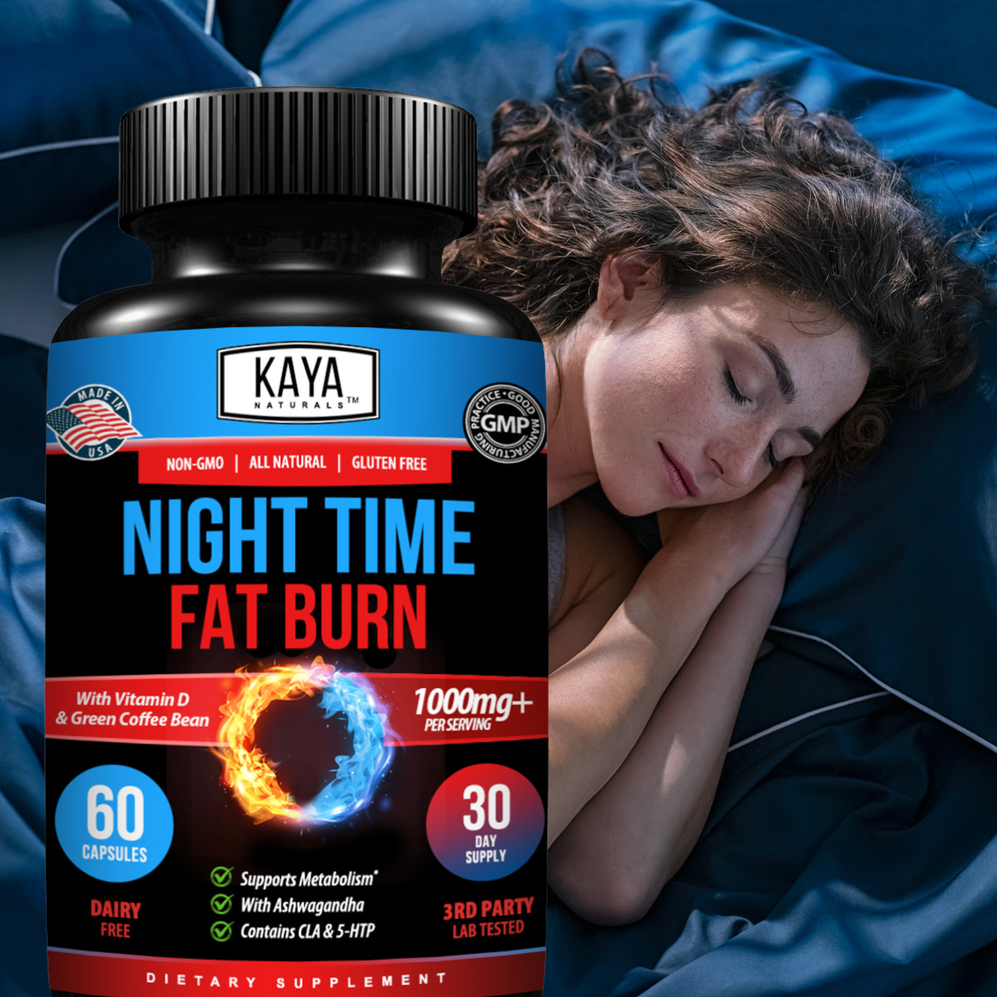 Nighttime Fat Burn – Overnight Metabolism & Wellness Support