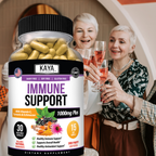 Immune Support Formula – Vitamin C, Zinc, Elderberry and Herbal Blend for Daily Defense and Wellness