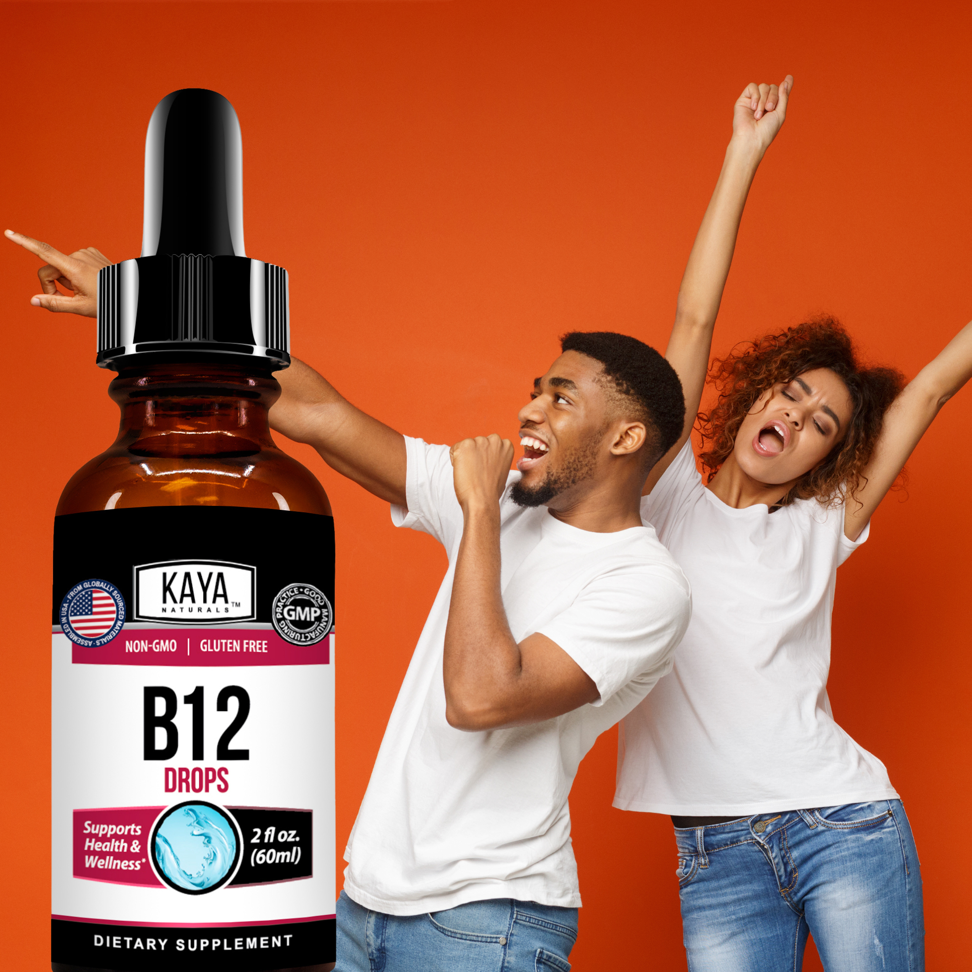 Vitamin B-12 Liquid Drops – Daily Energy & Metabolism Support