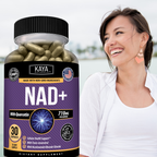 NAD+ Cellular Energy Support – Nicotinamide Riboside, Resveratrol, Quercetin & Absorption Blend for Healthy Aging & Vitality