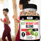 Kaya Naturals Best Weight Loss Blend Daily Energy & Metabolism Support Formula with Green Tea, Green Coffee Bean & Garcinia Cambogia