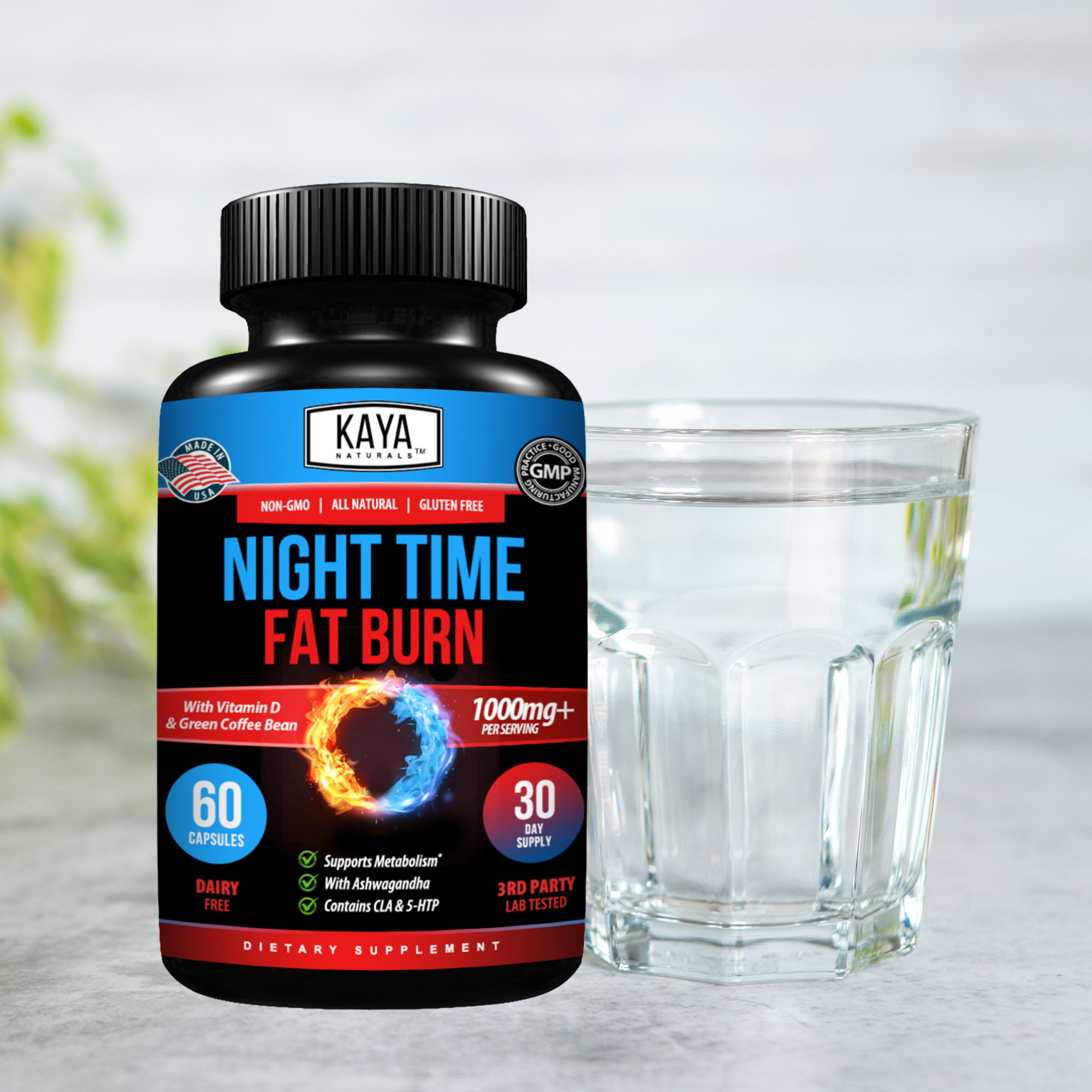 Nighttime Fat Burn – Overnight Metabolism & Wellness Support