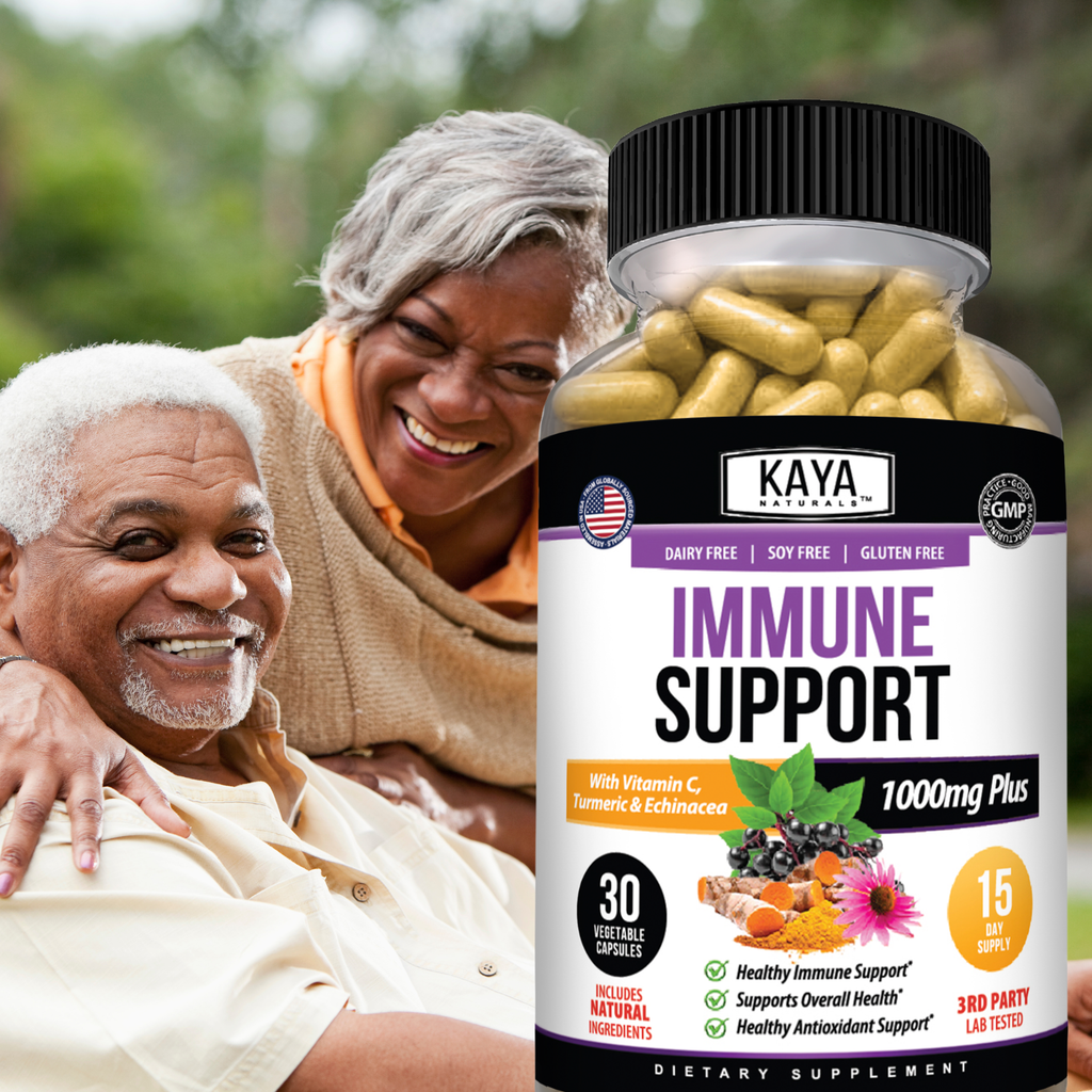 Immune Support Formula – Vitamin C, Zinc, Elderberry and Herbal Blend for Daily Defense and Wellness