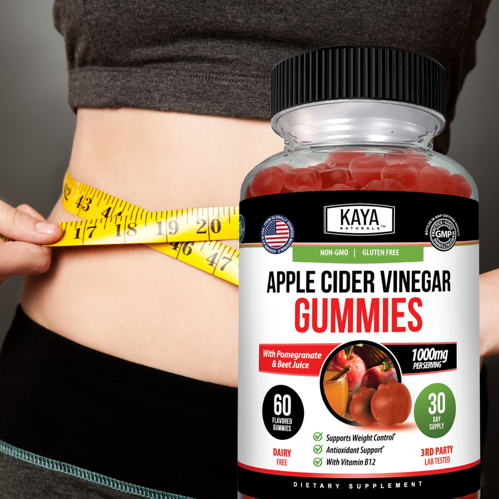 Kaya Naturals Apple Cider Vinegar Gummies Support Healthy Lifestyle Goals