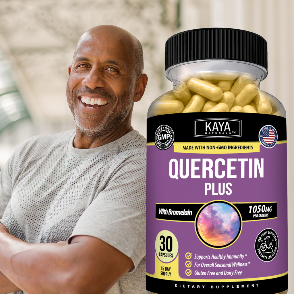 Quercetin Immune Support – Antioxidant Formula for Seasonal Wellness, Cellular Health and Daily Defense