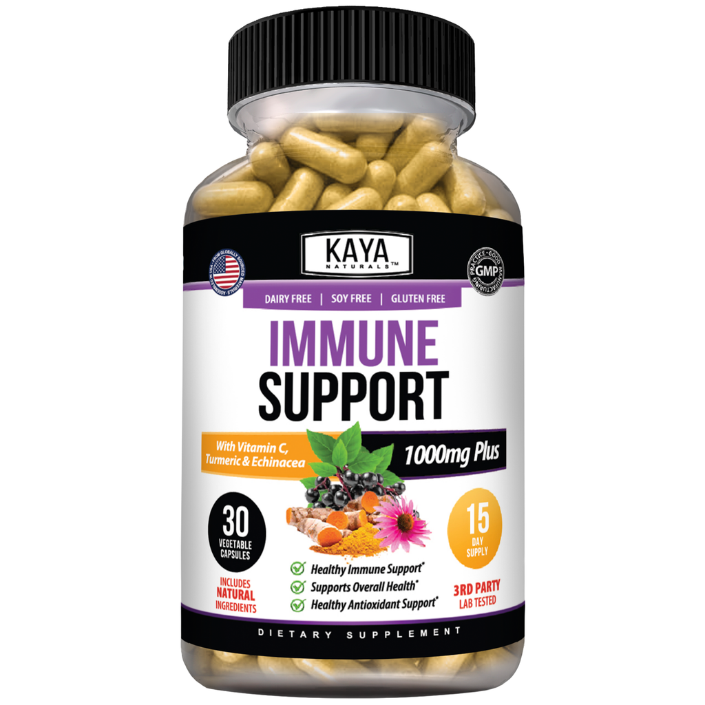 Immune Support Formula – Vitamin C, Zinc, Elderberry and Herbal Blend for Daily Defense and Wellness