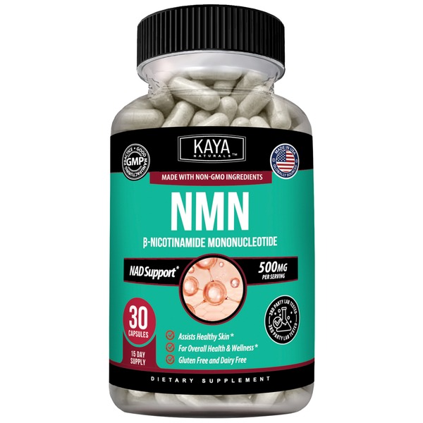 NMN Cellular Energy Support – Nicotinamide Mononucleotide for NAD+ Levels, Healthy Aging and Daily Vitality
