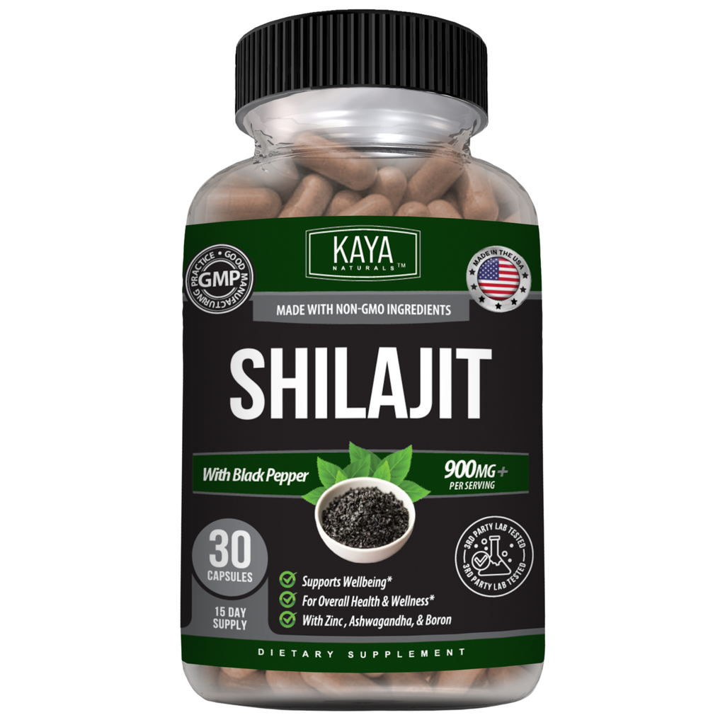 Shilajit – Energy, Strength & Vitality Support – Daily Performance & Endurance Formula – Mineral-Rich Wellness Support