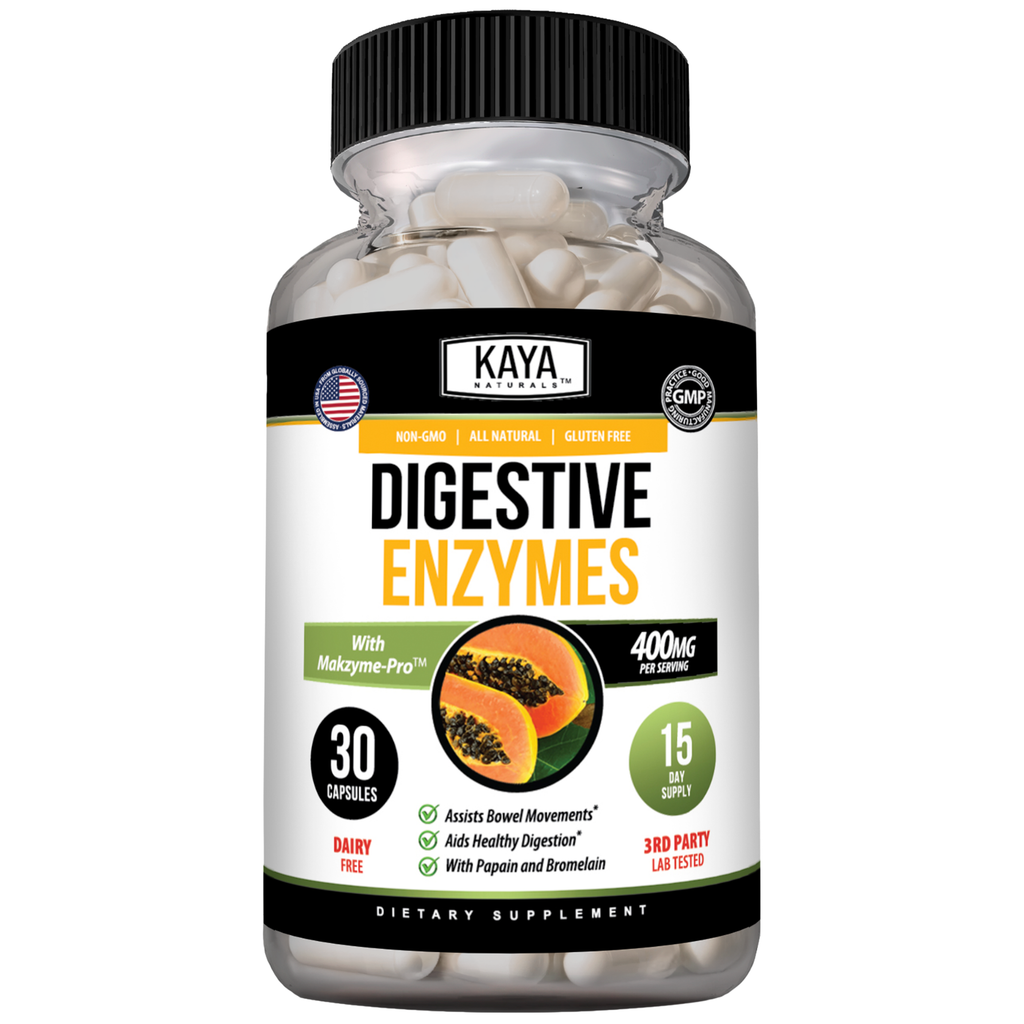 Digestive Enzymes – Digestive Support Supplement with Probiotics & Enzyme Blend – Gut Health & Daily Wellnes