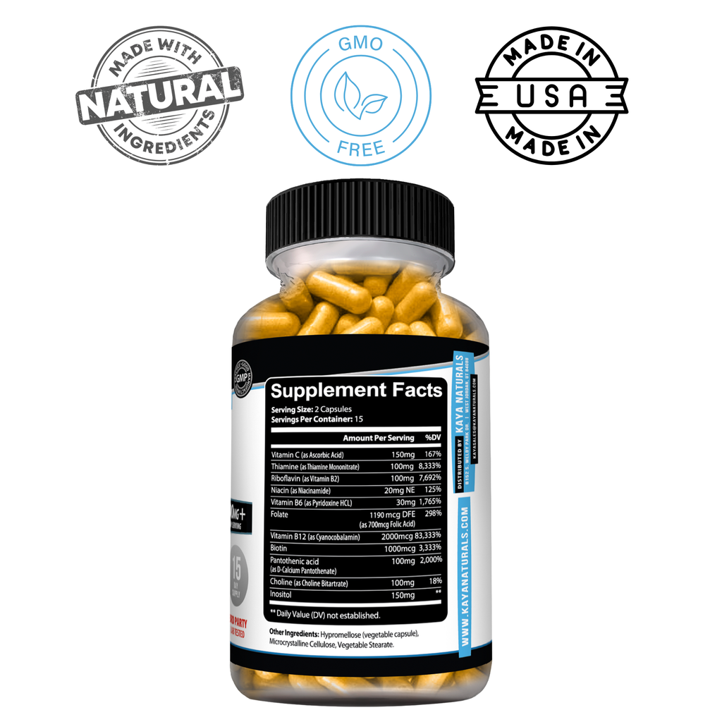 Vitamin B-12 Supplement – Energy, Metabolism & Nervous System Support – Daily B12 for Men & Women