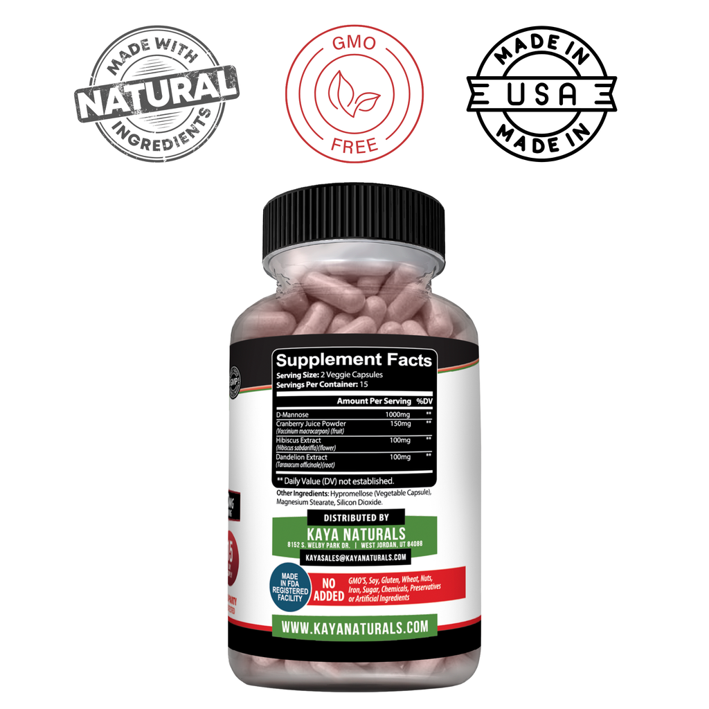Urinary Tract Balance – Cranberry & D-Mannose Support – Urinary Health & Daily Wellness – Women & Men