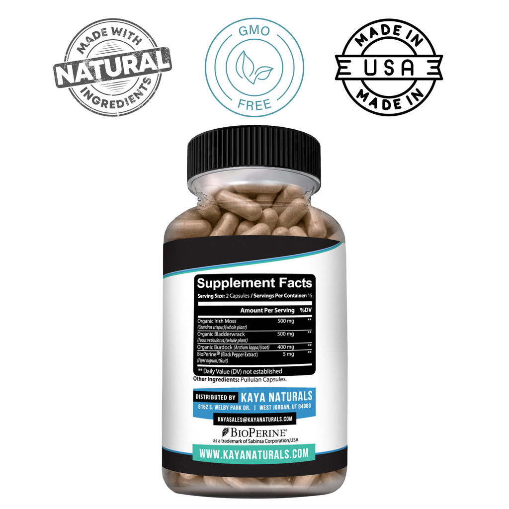 Sea Moss – Mineral-Rich Daily Wellness Supplement – Immune & Vitality Support – Plant-Based Formula