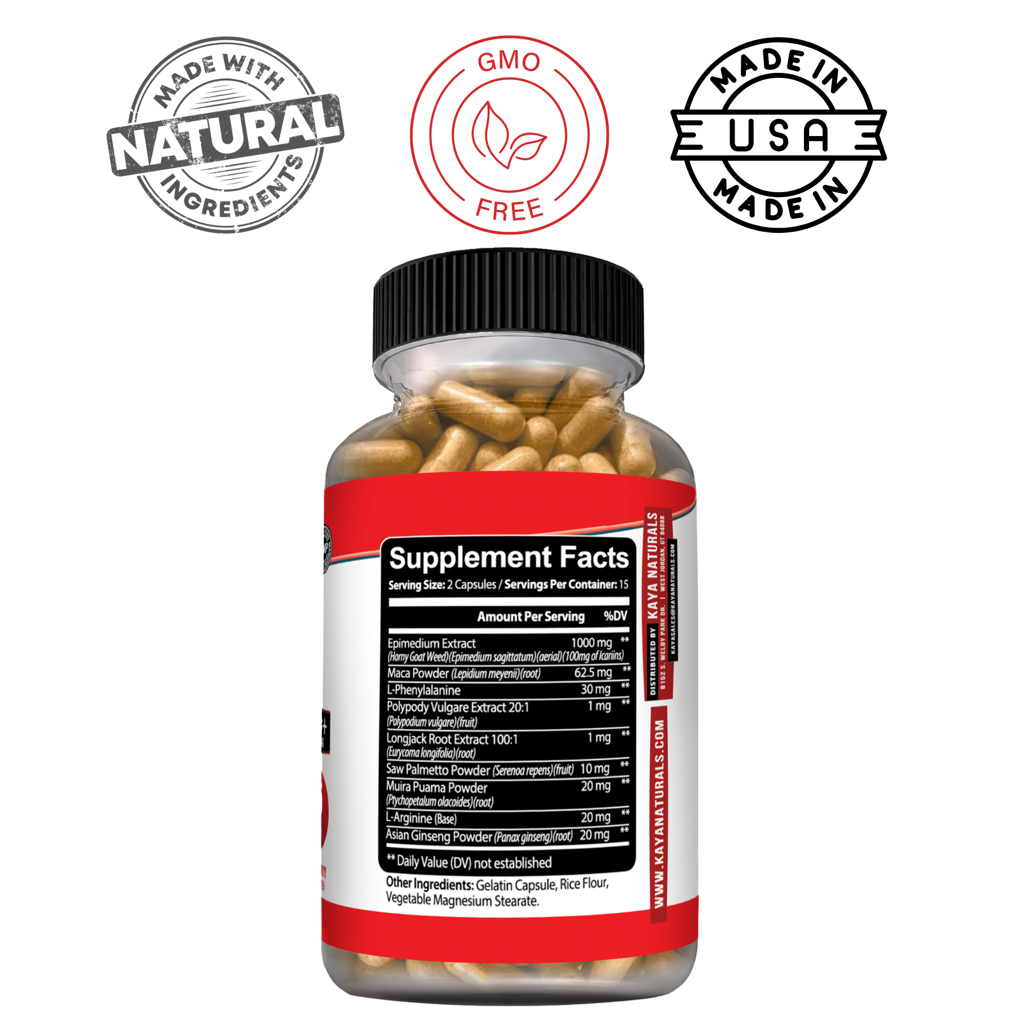Horny Goat Weed – Men’s Vitality & Energy Support Supplement – Daily Wellness Formula