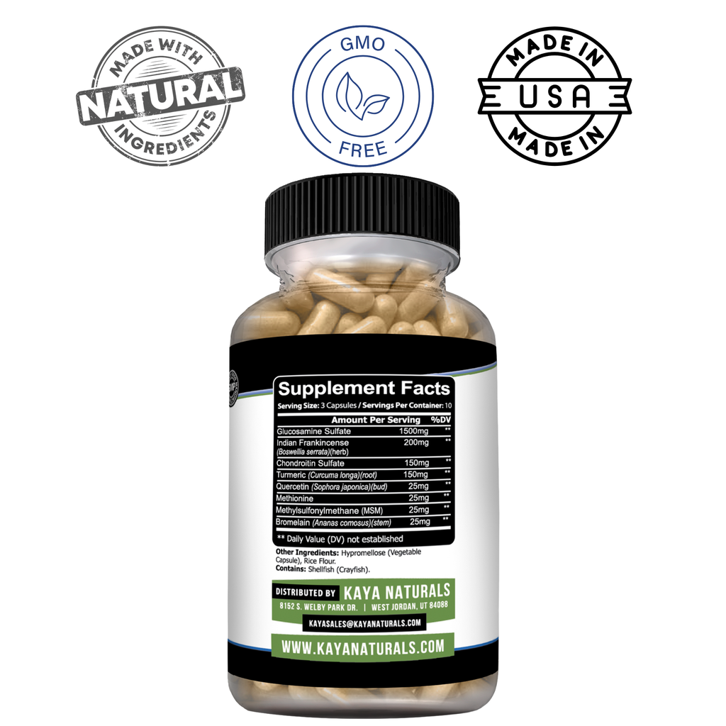 Joint Flex Aid – Joint Support Supplement – Mobility & Flexibility Support – Daily Wellness Formula