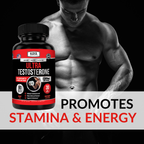 Ultra Testosterone Support for Men – Energy, Strength & Vitality Formula – Daily Performance & Endurance Support
