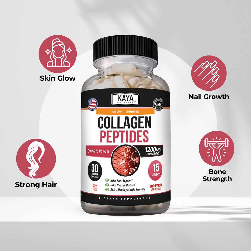 Collagen Peptides – Skin, Hair, Nail & Joint Support – Hydrolyzed Collagen Powder – Daily Beauty & Wellness Formula – Unflavored
