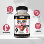 Collagen Peptides – Skin, Hair, Nail & Joint Support – Hydrolyzed Collagen Powder – Daily Beauty & Wellness Formula – Unflavored