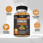 Turmeric Curcumin – Joint & Mobility Support – Daily Balance & Antioxidant Formula – Whole Body Wellness Support