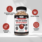 Healthy Glucose – Blood Sugar Support Supplement – Metabolic Health & Daily Balance – 20 Herbal Blend