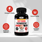 Kaya Naturals Oxy Burn – Metabolism & Energy Support Supplement – Daily Thermogenic Formula for Women & Men