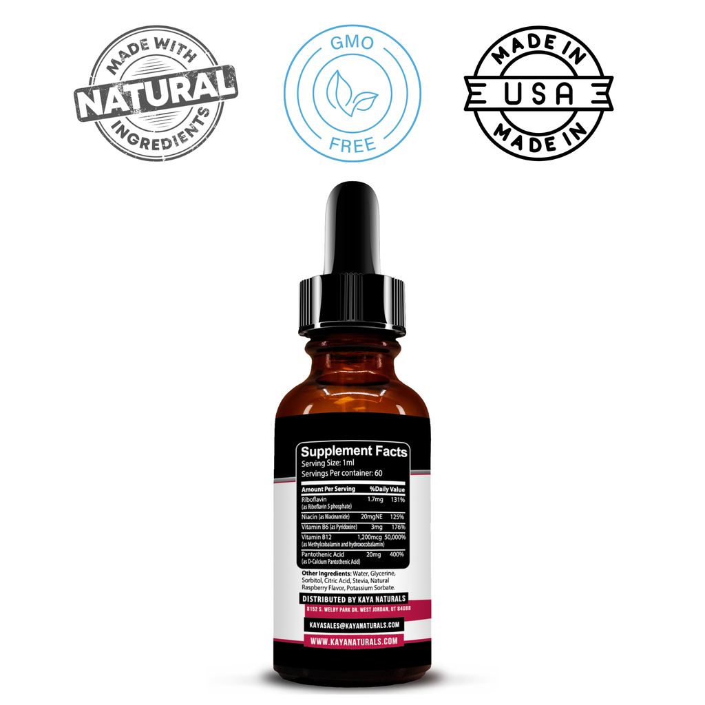 Vitamin B-12 Liquid Drops – Daily Energy & Metabolism Support