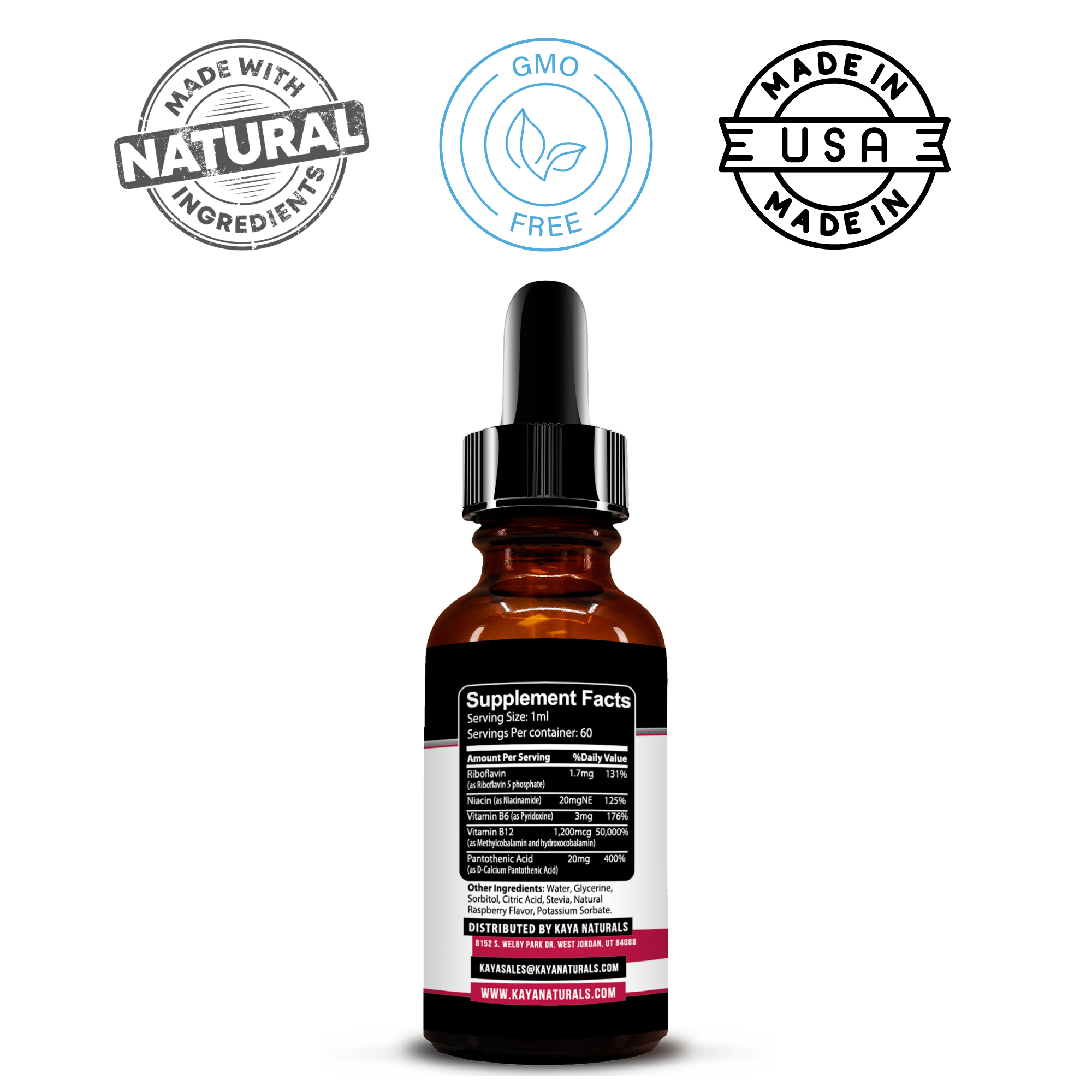Vitamin B-12 Liquid Drops – Daily Energy & Metabolism Support