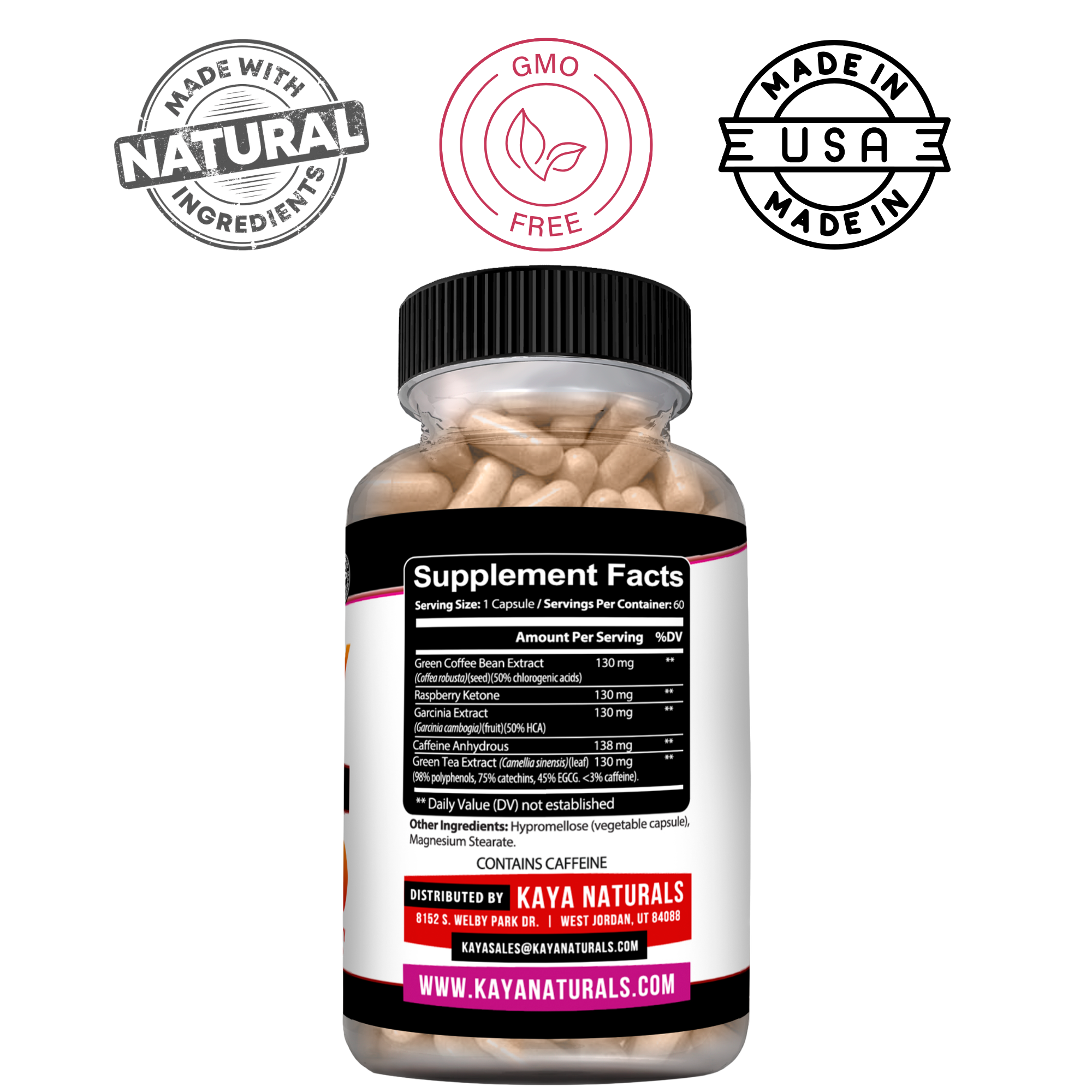 Kaya Naturals Best Energy Blend - Energy, Focus & Active Lifestyle Support