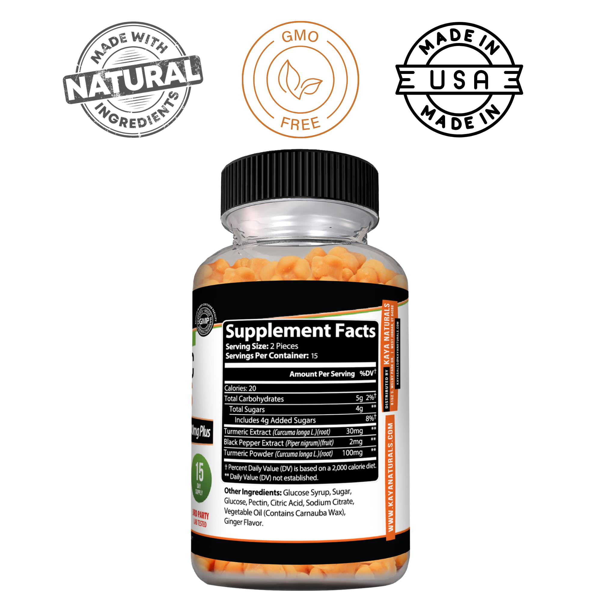 Turmeric Gummies – Joint, Mobility & Daily Wellness Support