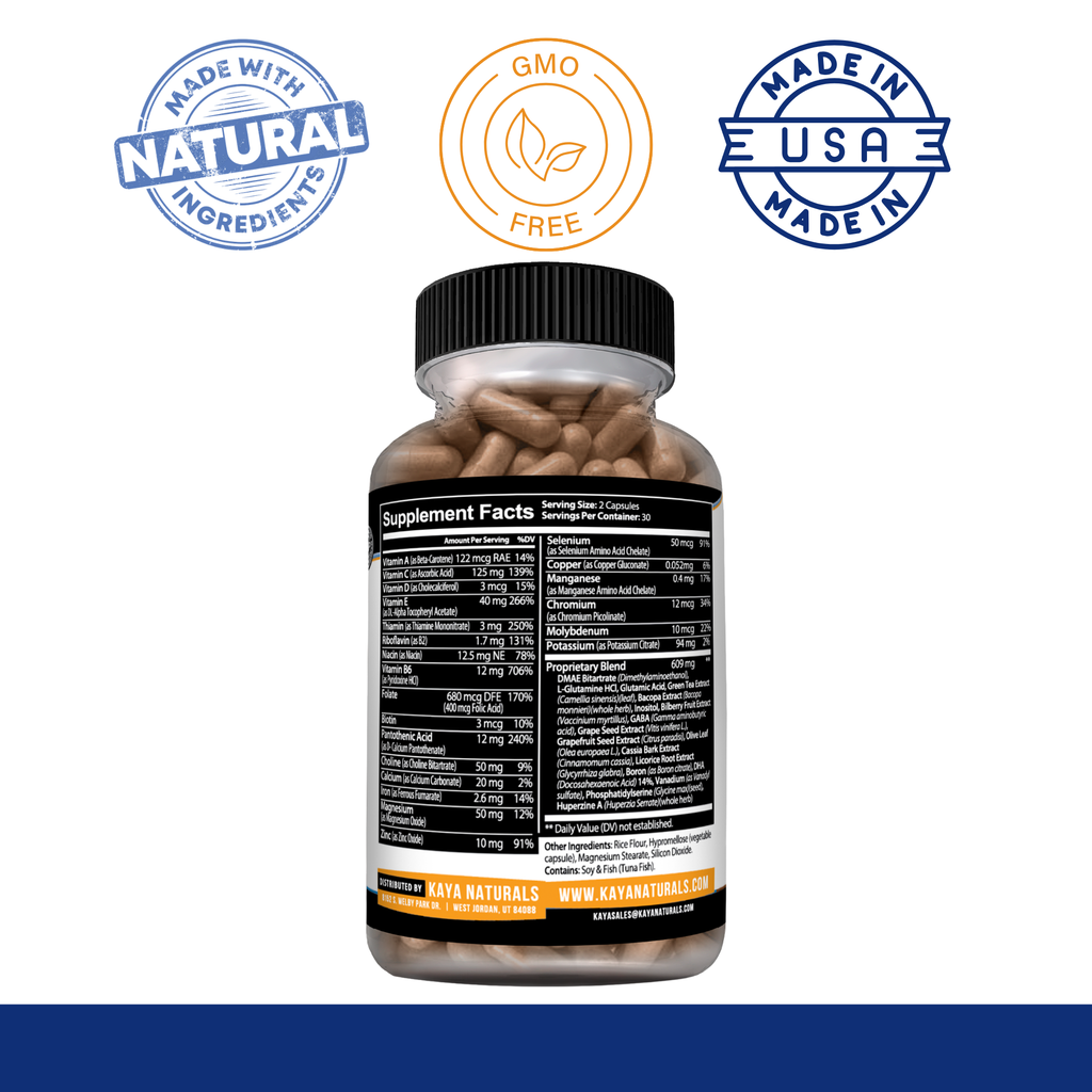 Nootropic Brain Booster – Focus, Memory & Cognitive Support