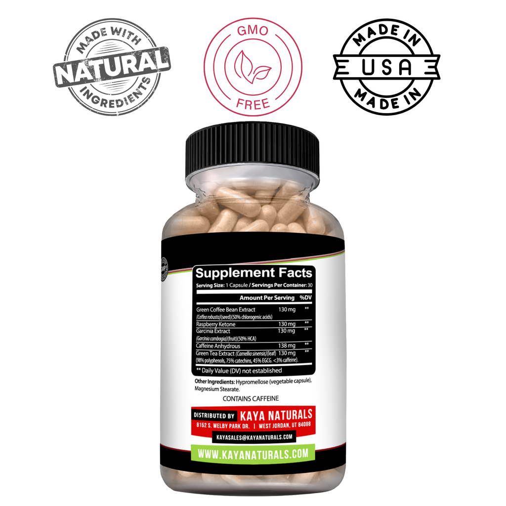 Kaya Naturals Best Sellers Blend - Energy, Metabolism & Active Lifestyle Support