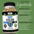 Joint Flex Aid – Joint Support Supplement – Mobility & Flexibility Support – Daily Wellness Formula