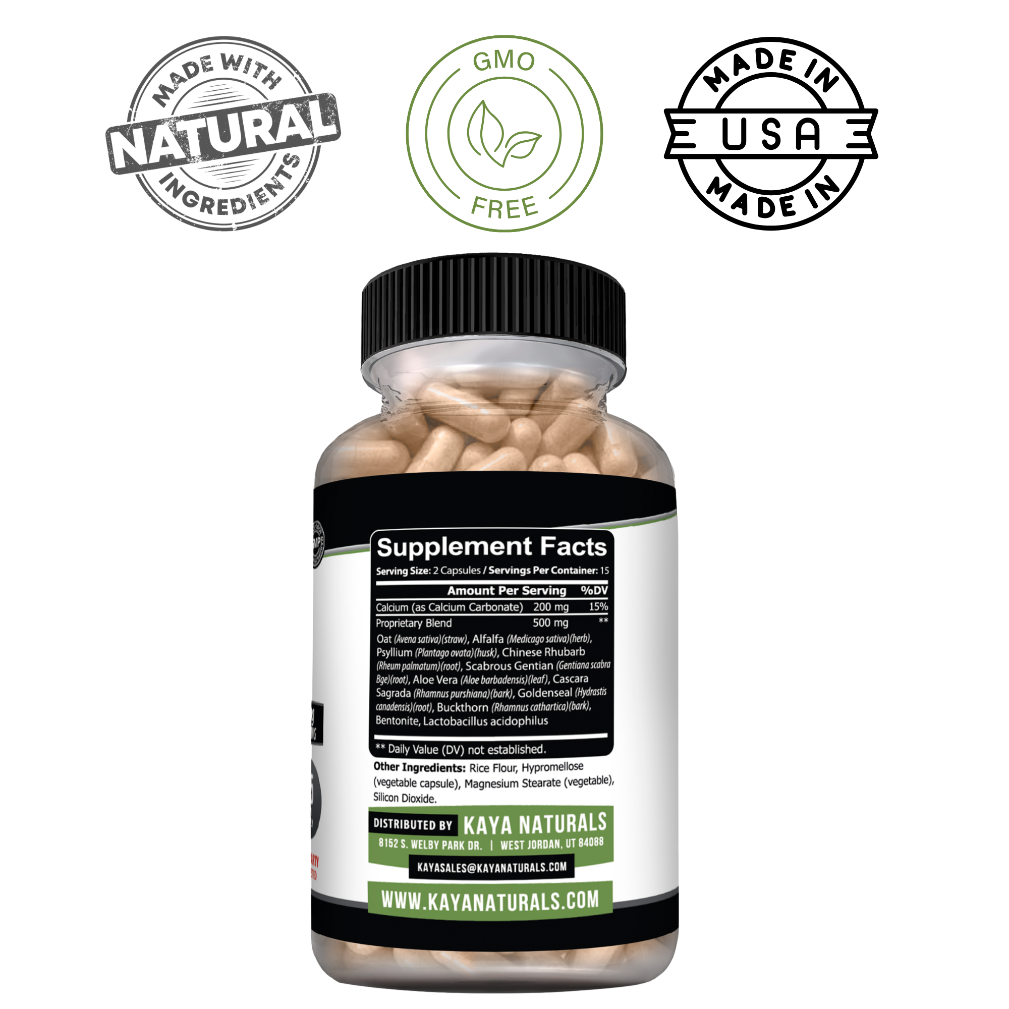 Colon Sweep – Digestive Cleanse & Gut Support – Daily Fiber & Detox Formula – Bloating & Regularity Support
