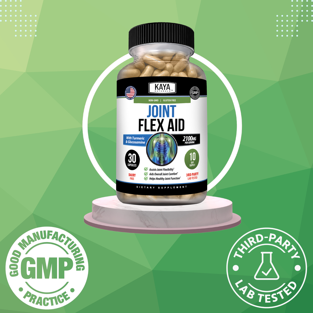 Joint Flex Aid – Joint Support Supplement – Mobility & Flexibility Support – Daily Wellness Formula