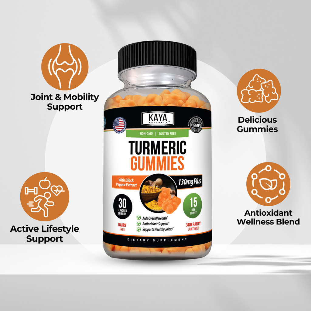Turmeric Gummies – Joint, Mobility & Daily Wellness Support