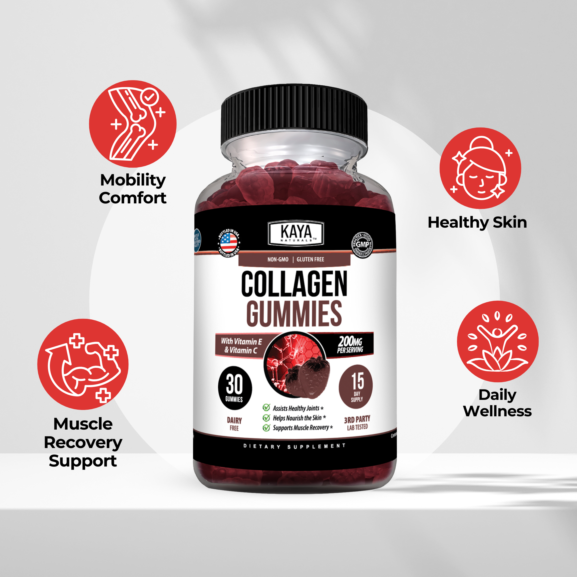 Collagen Gummies – Skin, Hair & Beauty Support