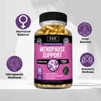 Menopause Support for Women – Black Cohosh, Red Clover, Probiotic & Prebiotic Blends for Hormonal Balance, Mood and Daily Wellness