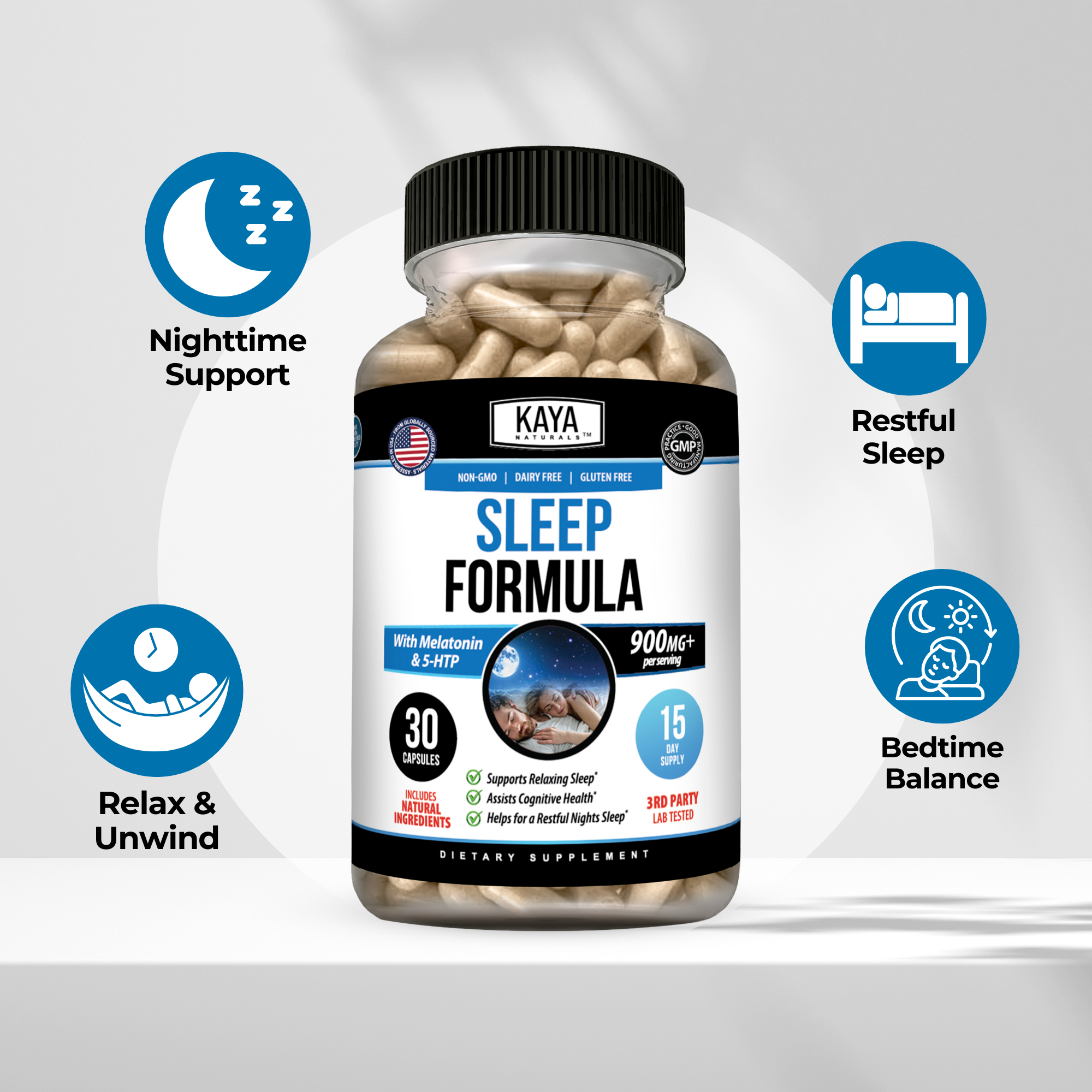 Sleep Formula – Restful Sleep & Relaxation Support