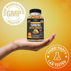 Turmeric with Ginger – Joint & Mobility Support – Daily Inflammation Balance & Antioxidant Formula – Digestive Wellness Support