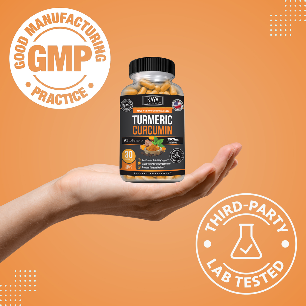 Turmeric Curcumin – Joint & Mobility Support – Daily Balance & Antioxidant Formula – Whole Body Wellness Support