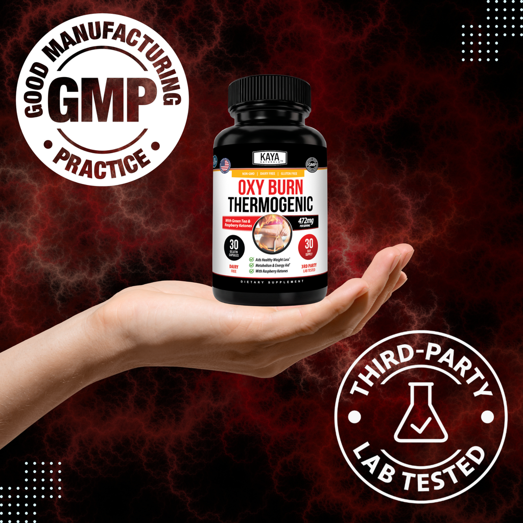 Kaya Naturals Oxy Burn – Metabolism & Energy Support Supplement – Daily Thermogenic Formula for Women & Men