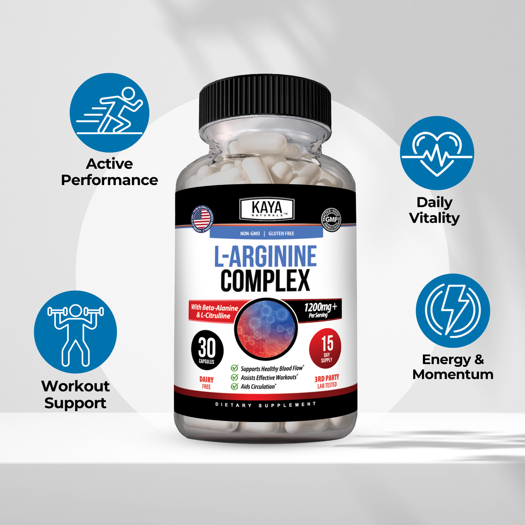 L-Arginine – Circulation, Performance & Wellness Support