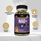 NAD+ Cellular Energy Support – Nicotinamide Riboside, Resveratrol, Quercetin & Absorption Blend for Healthy Aging & Vitality